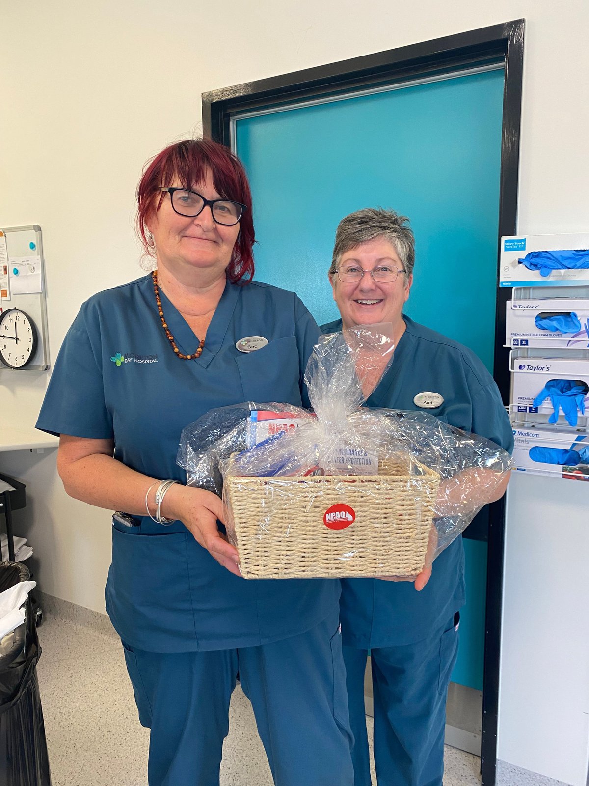 Lisa Hospital Hamper Visit 080724